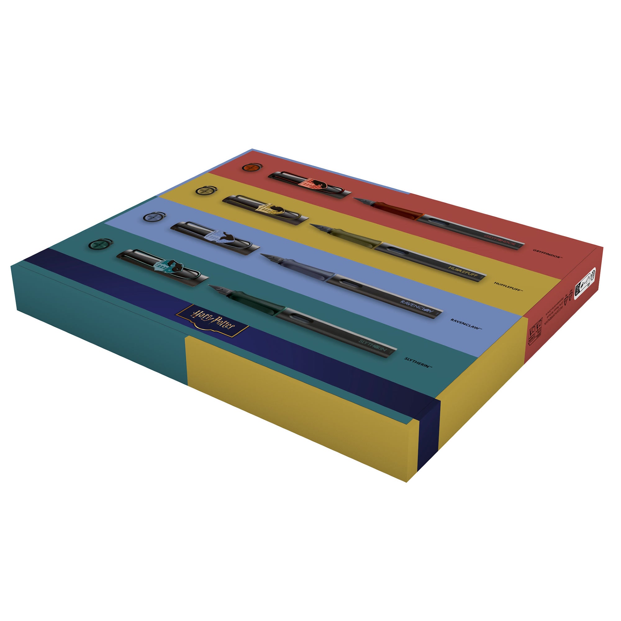 LAMY Safari Harry Potter Füllfederhalter Set – 4 Häuser Edition