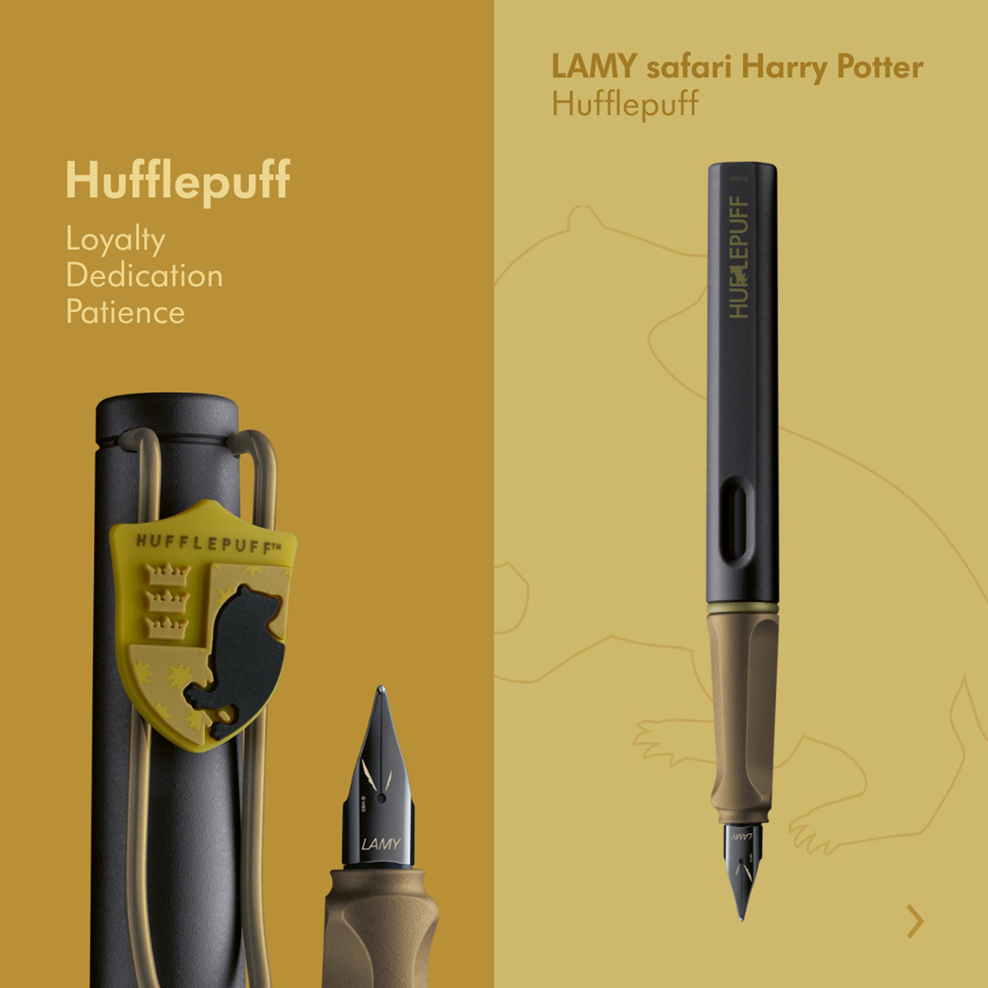 LAMY Safari Harry Potter Füllfederhalter Set – 4 Häuser Edition