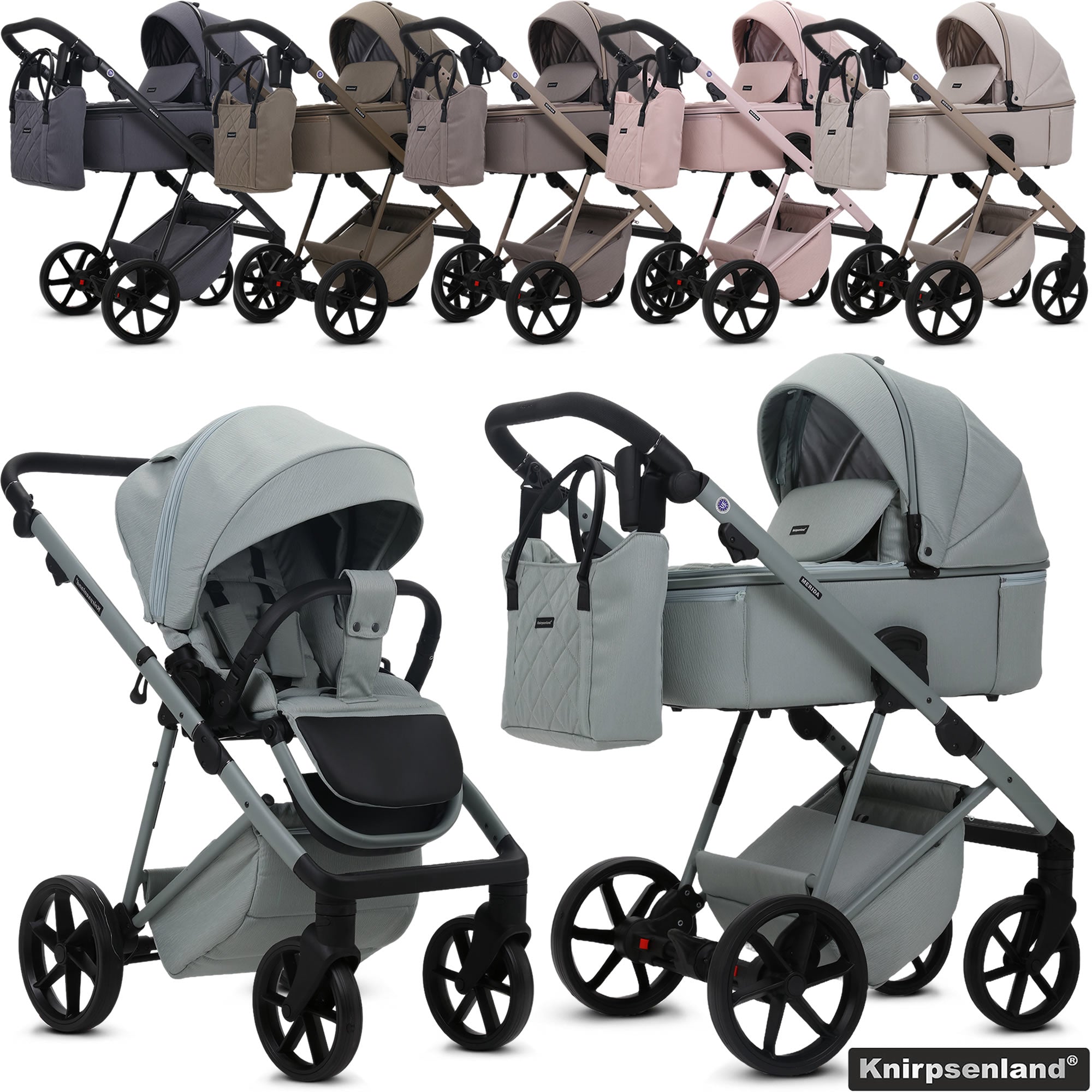 Kombi Kinderwagen Merida Knirpsenland – Luxusklasse ohne Kompromisse