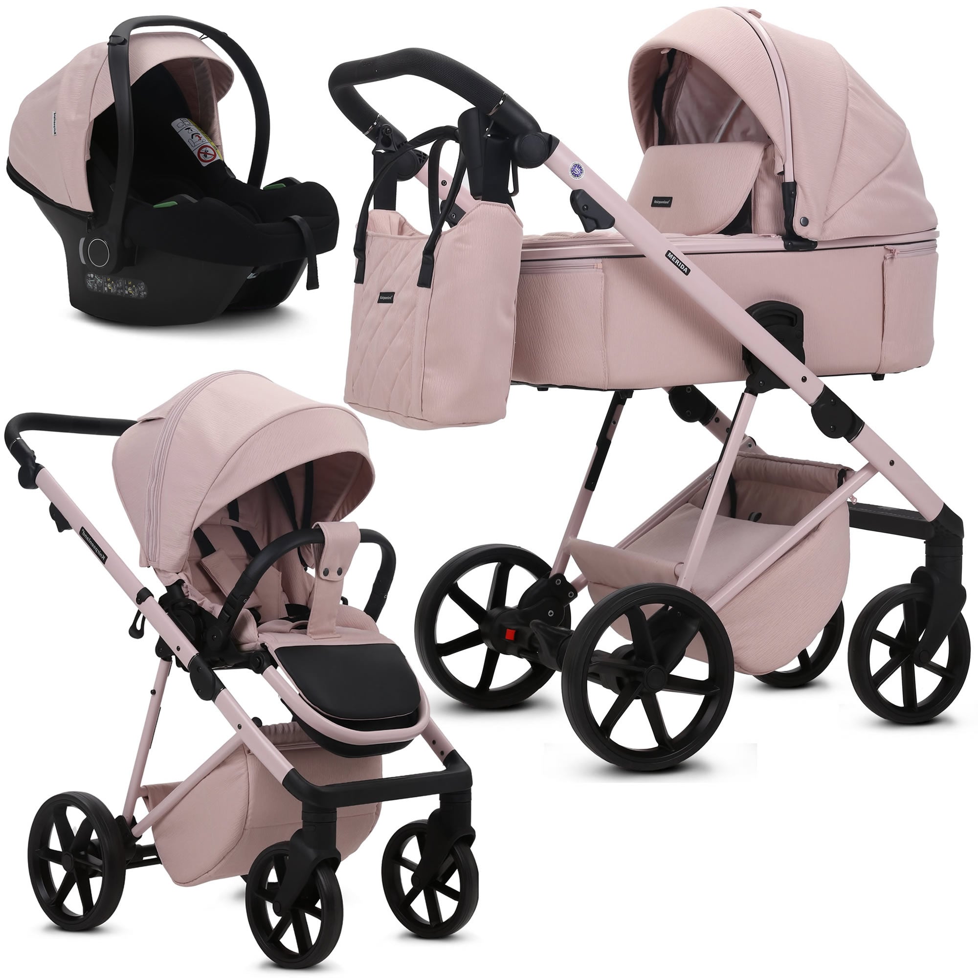 Kombi Kinderwagen Merida Knirpsenland – Luxusklasse ohne Kompromisse