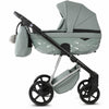 Luxus Kombi-Kinderwagen Milano Salbeigrün – Limited Edition mit 3D Lack-Wanne