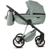 Luxus Kombi-Kinderwagen Milano Salbeigrün – Limited Edition mit 3D Lack-Wanne