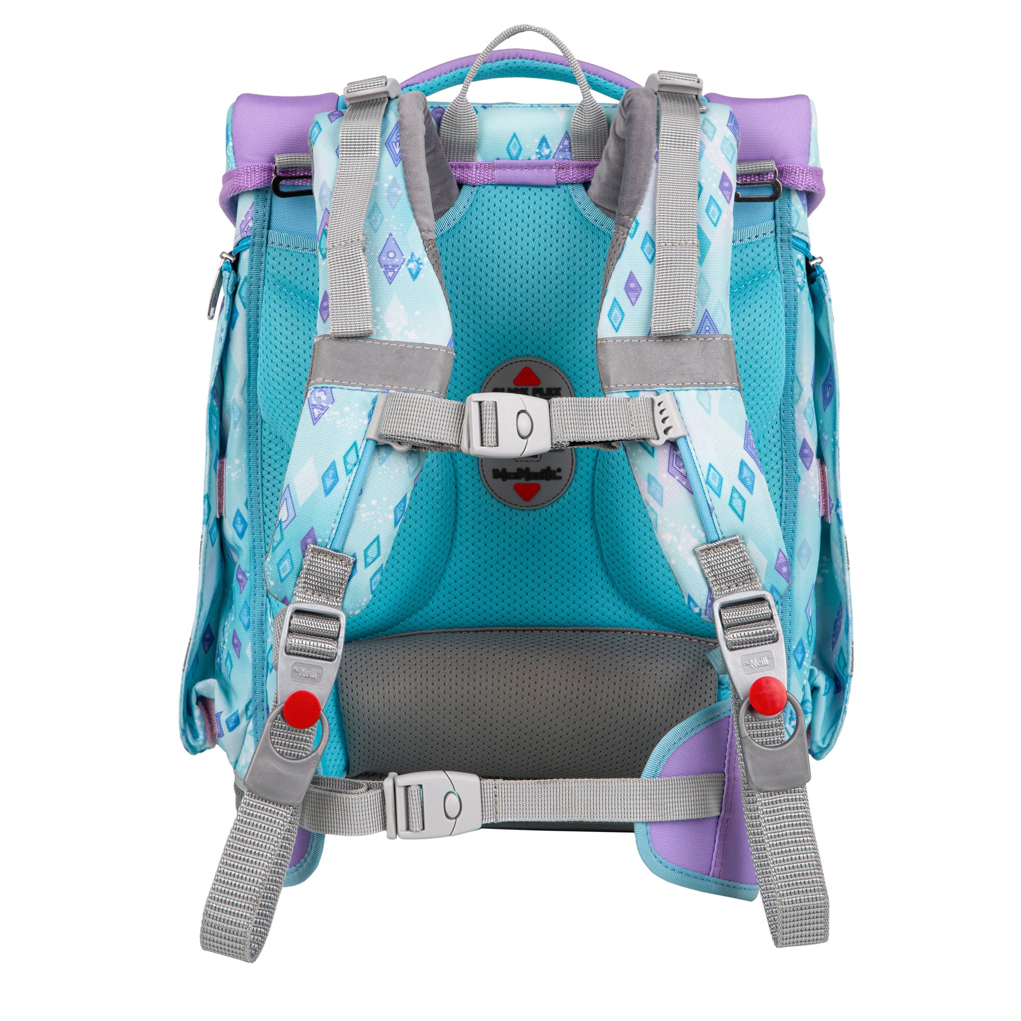 McNeill Schulranzen Perfecto Frozen 5tlg. Set – Ergonomischer Disney mit ClickFlex System