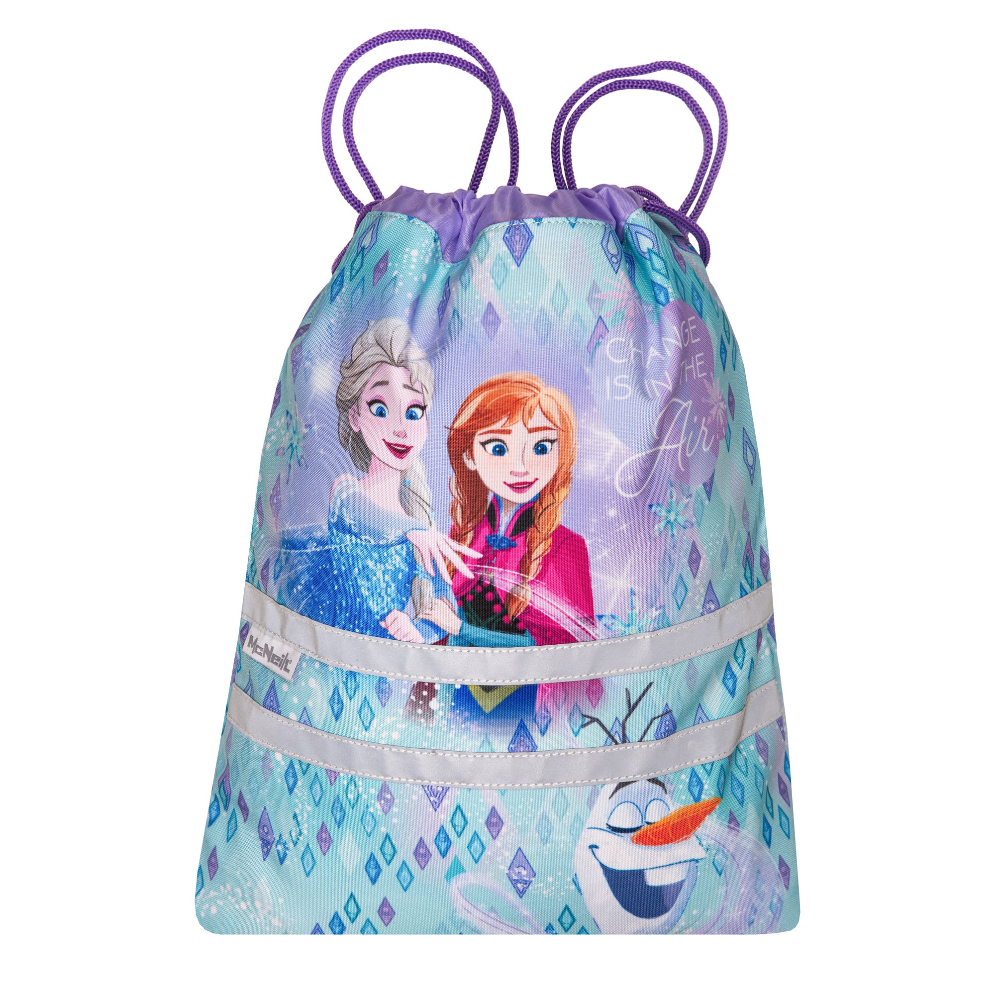 McNeill Schulranzen Perfecto Frozen 5tlg. Set – Ergonomischer Disney mit ClickFlex System