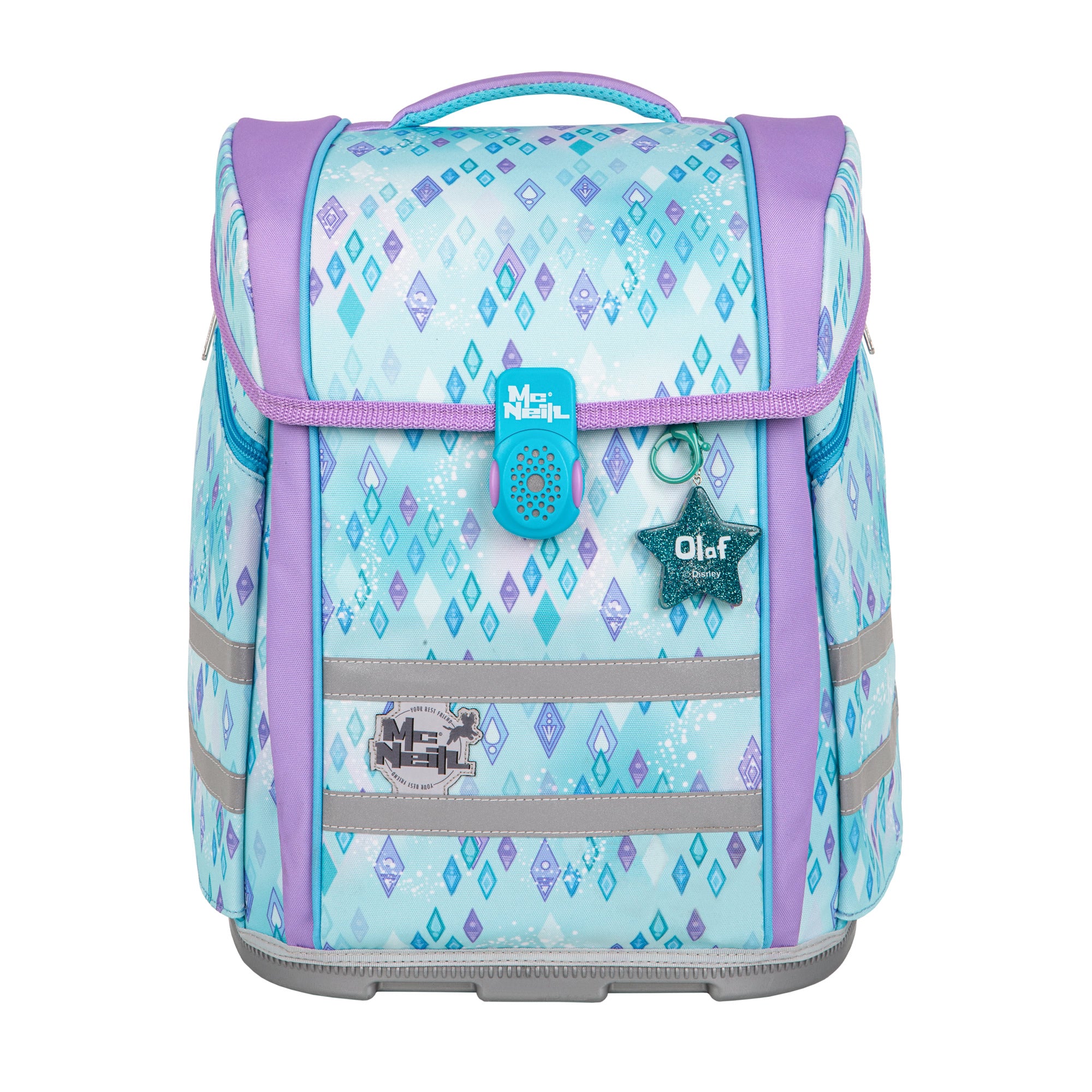 McNeill Schulranzen Perfecto Frozen 5tlg. Set – Ergonomischer Disney mit ClickFlex System