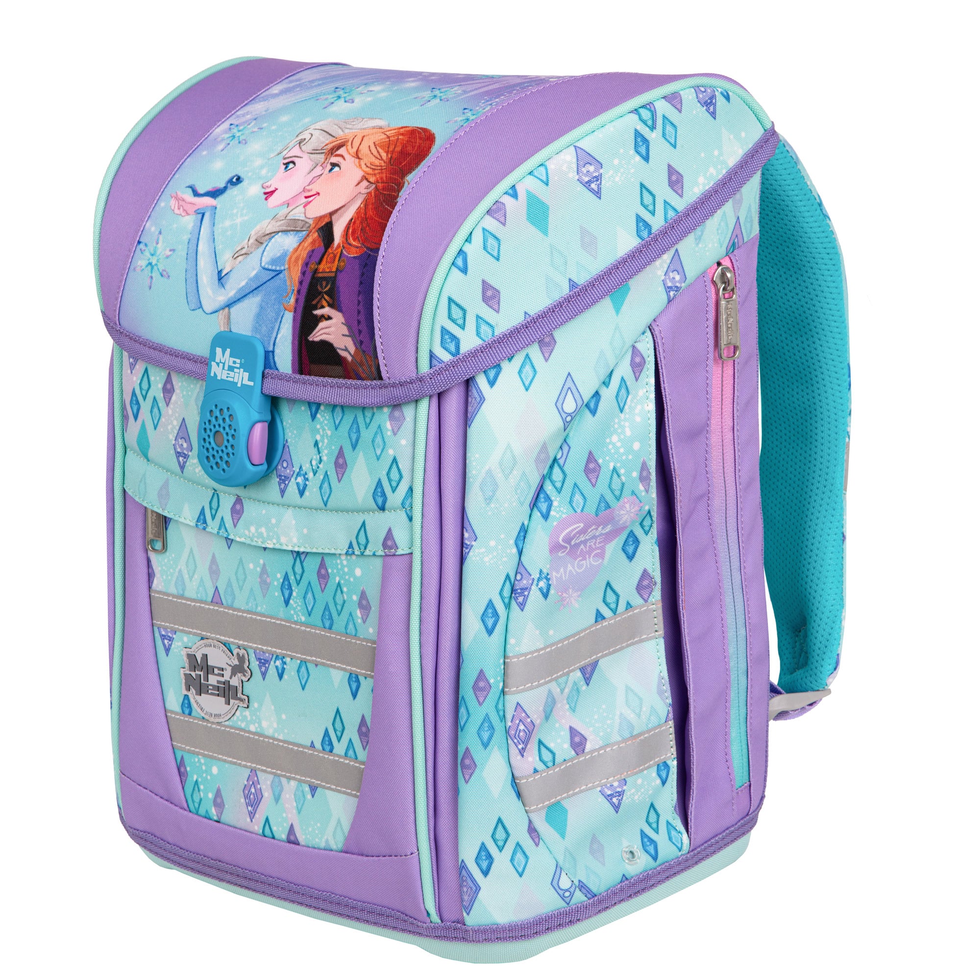 McNeill Teneris Frozen Schulranzen 4tlg. Set – Disney Air-Flow