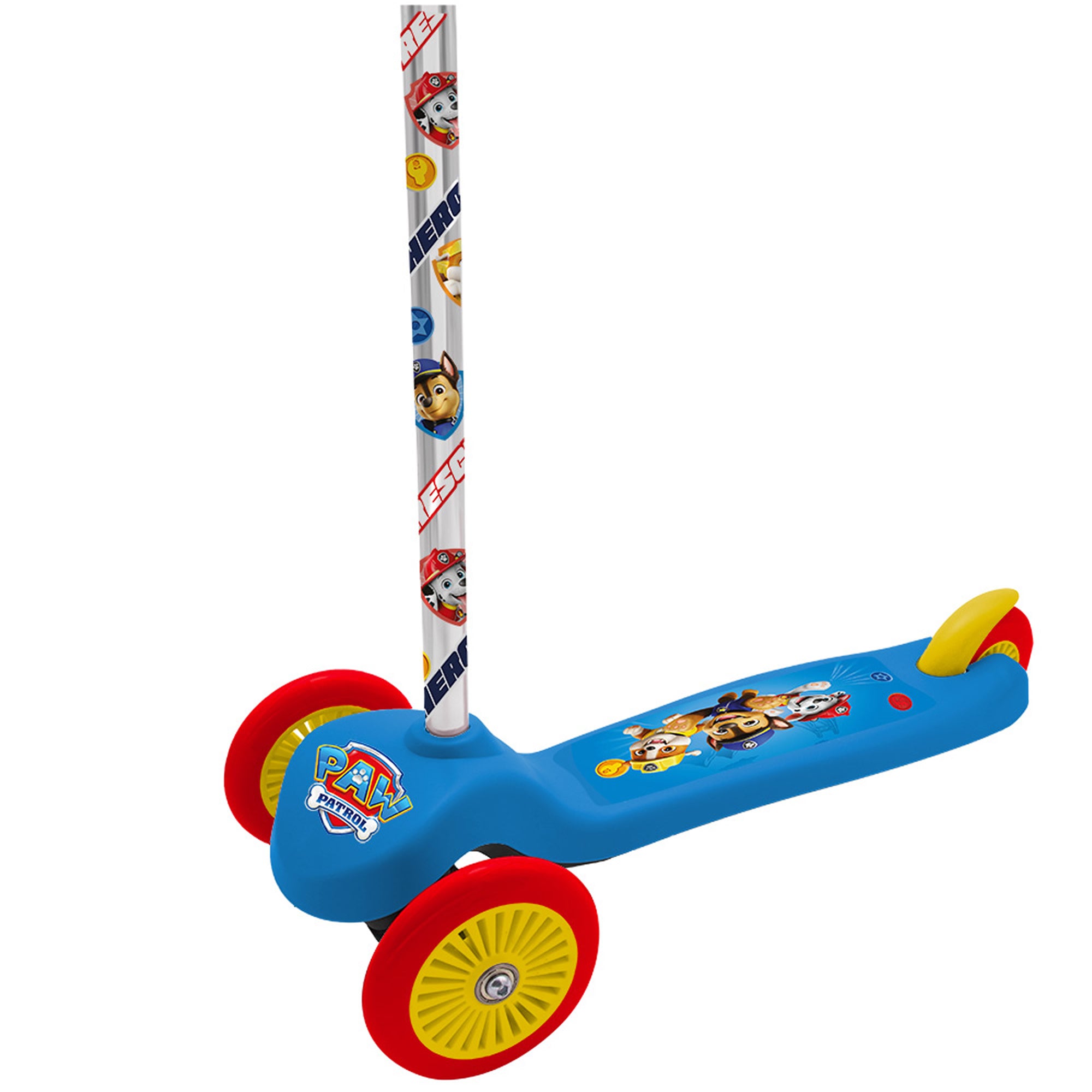 Paw Patrol Balance Scooter 3-Rad Jungen Roller Blau