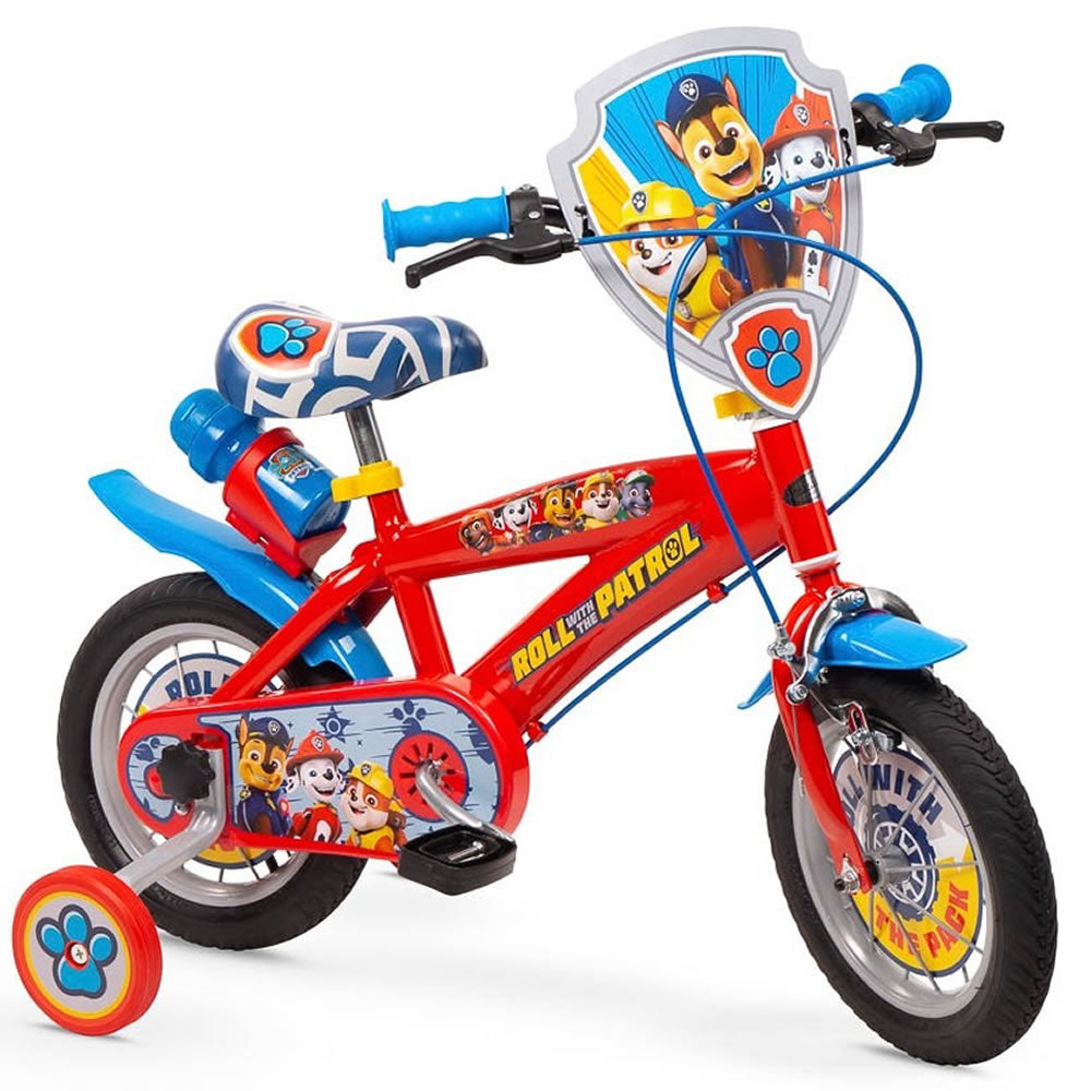 PAW Patrol Kinderfahrrad 12 Zoll Rot Blau