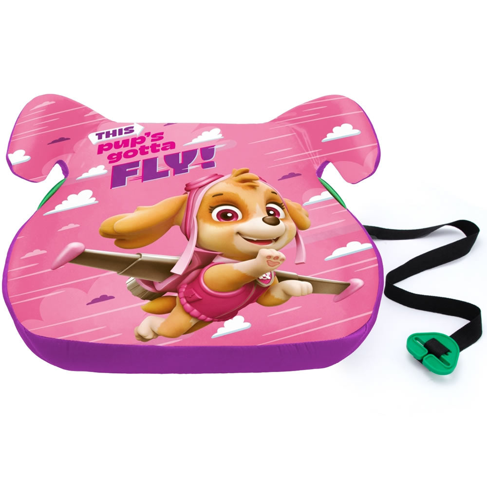 PAW Patrol Skye Sitzerhöhung 125–150 cm – Kindersitz ECE R129 i-Size Rosa