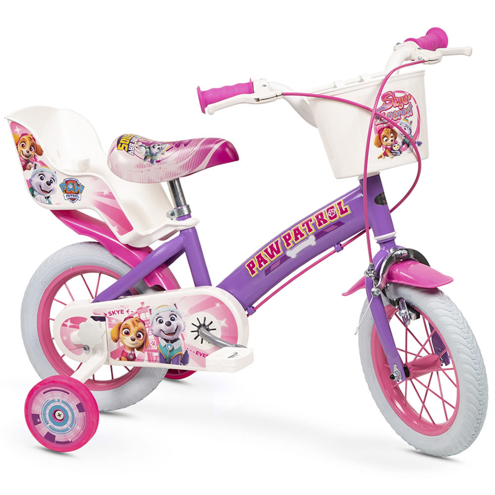 PAW Patrol Skye Kinderfahrrad 12 Zoll lila