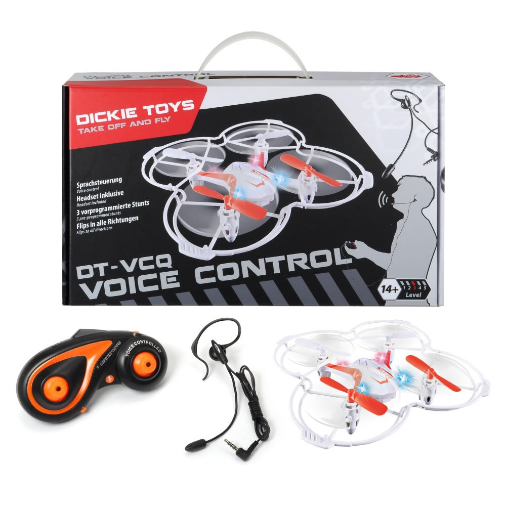 Dickie Toys Drohne Sprachgesteuert Quadrocopter