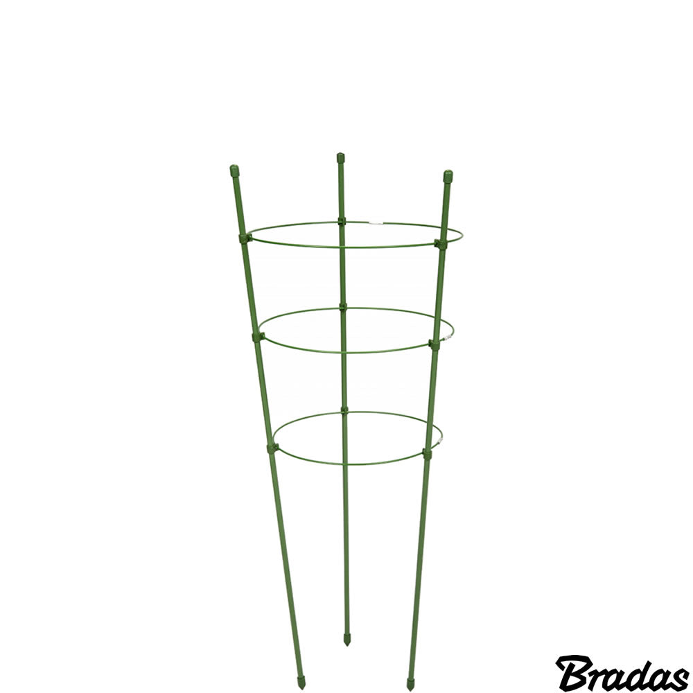 Bradas Rankhilfe Stützringe Pflanzenstütze Gartenpflanze Grün