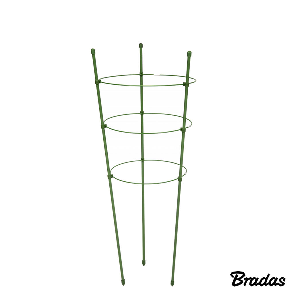 Bradas Rankhilfe Stützringe Pflanzenstütze Gartenpflanze Grün