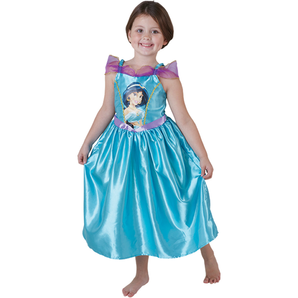 Princess Jasmine Aladin Kostüm Kinder Faschingskostüm Mädchen Rubies