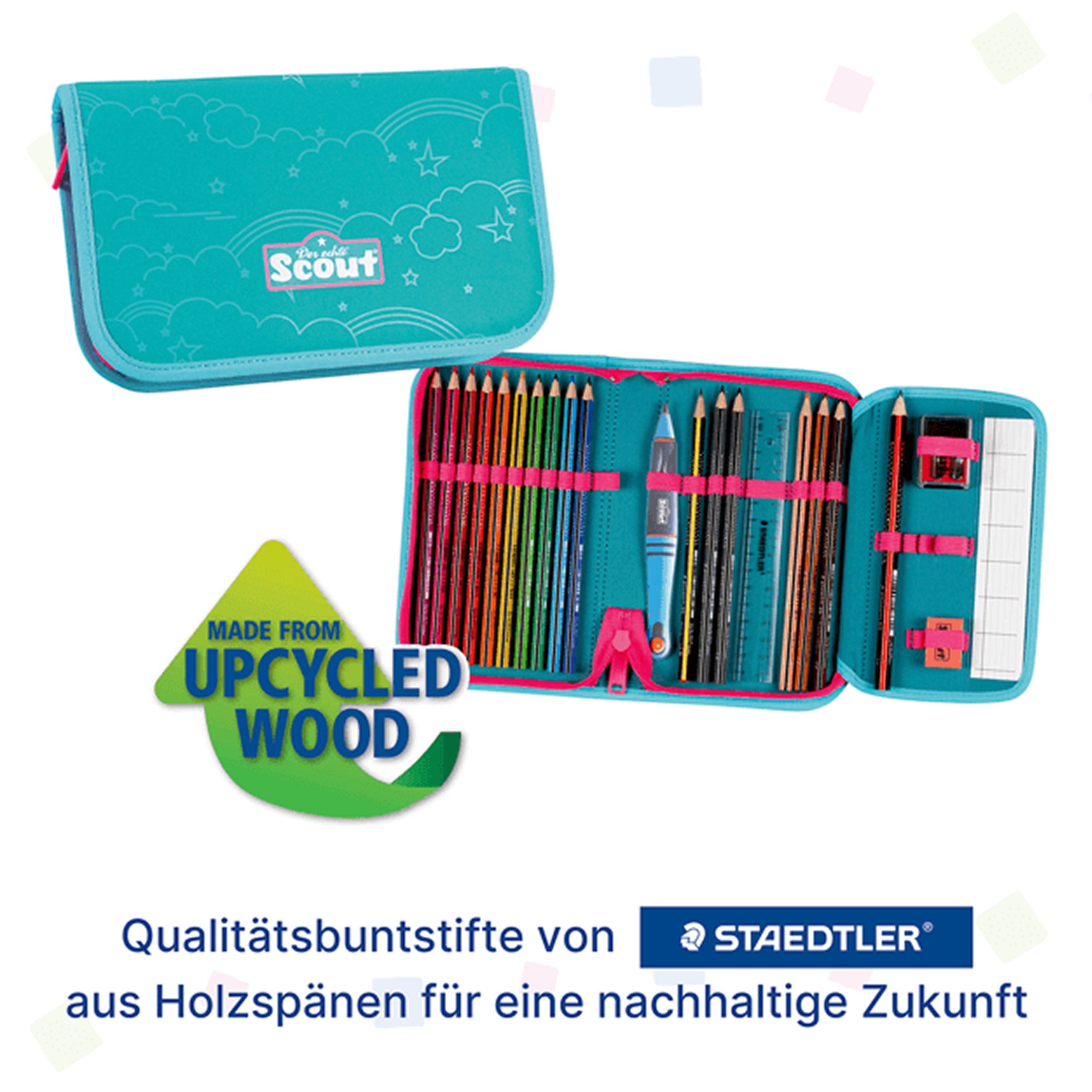 Scout Schulranzen-Set Neo Exklusiv Superflash – Extreme Unicorn
