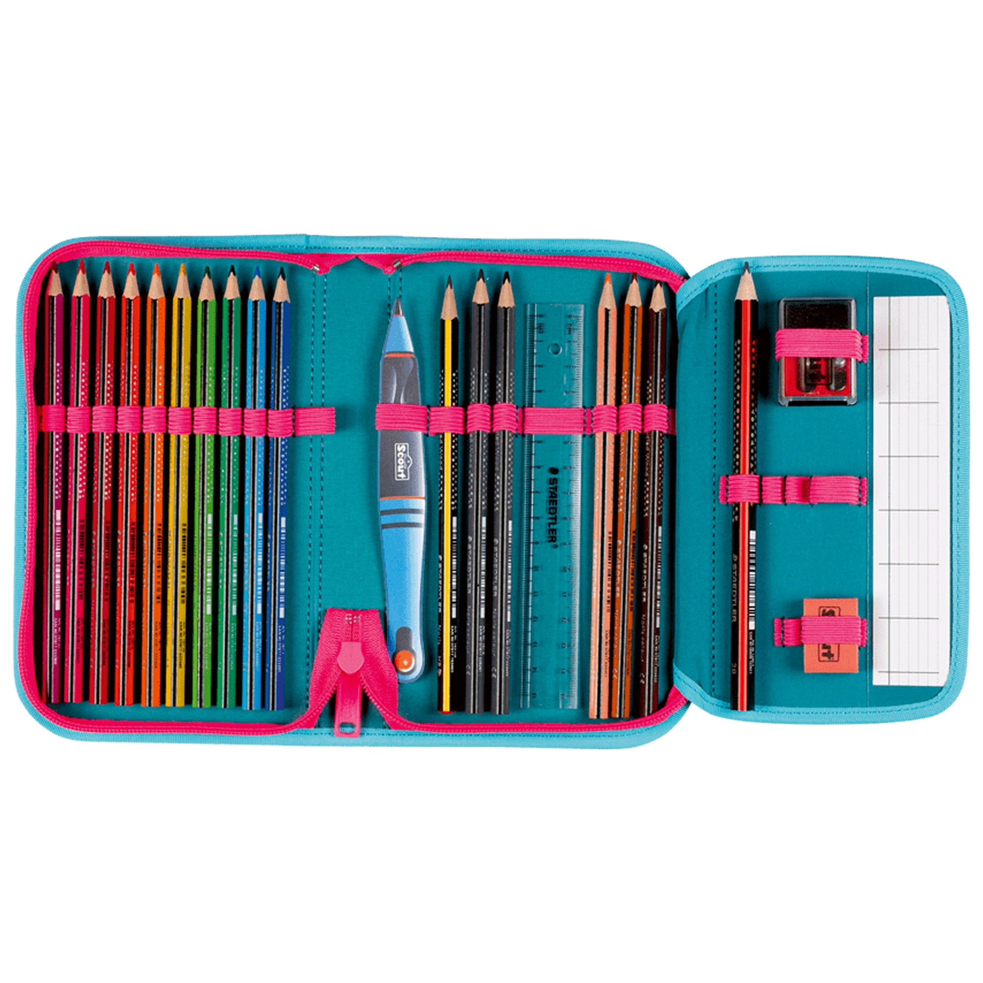 Scout Schulranzen-Set Neo Exklusiv Superflash – Extreme Unicorn