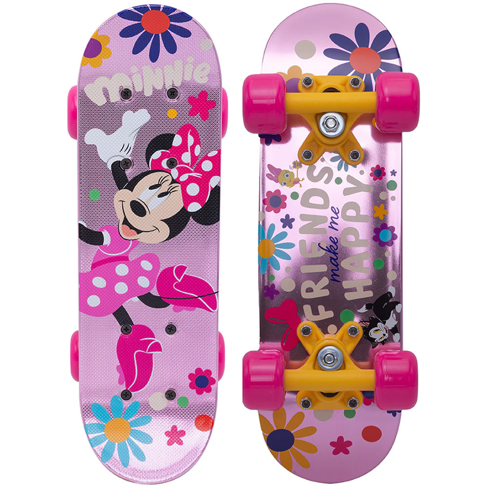 Disney Minnie Maus Skateboard 42 cm – Rosa Kinder-Skateboard