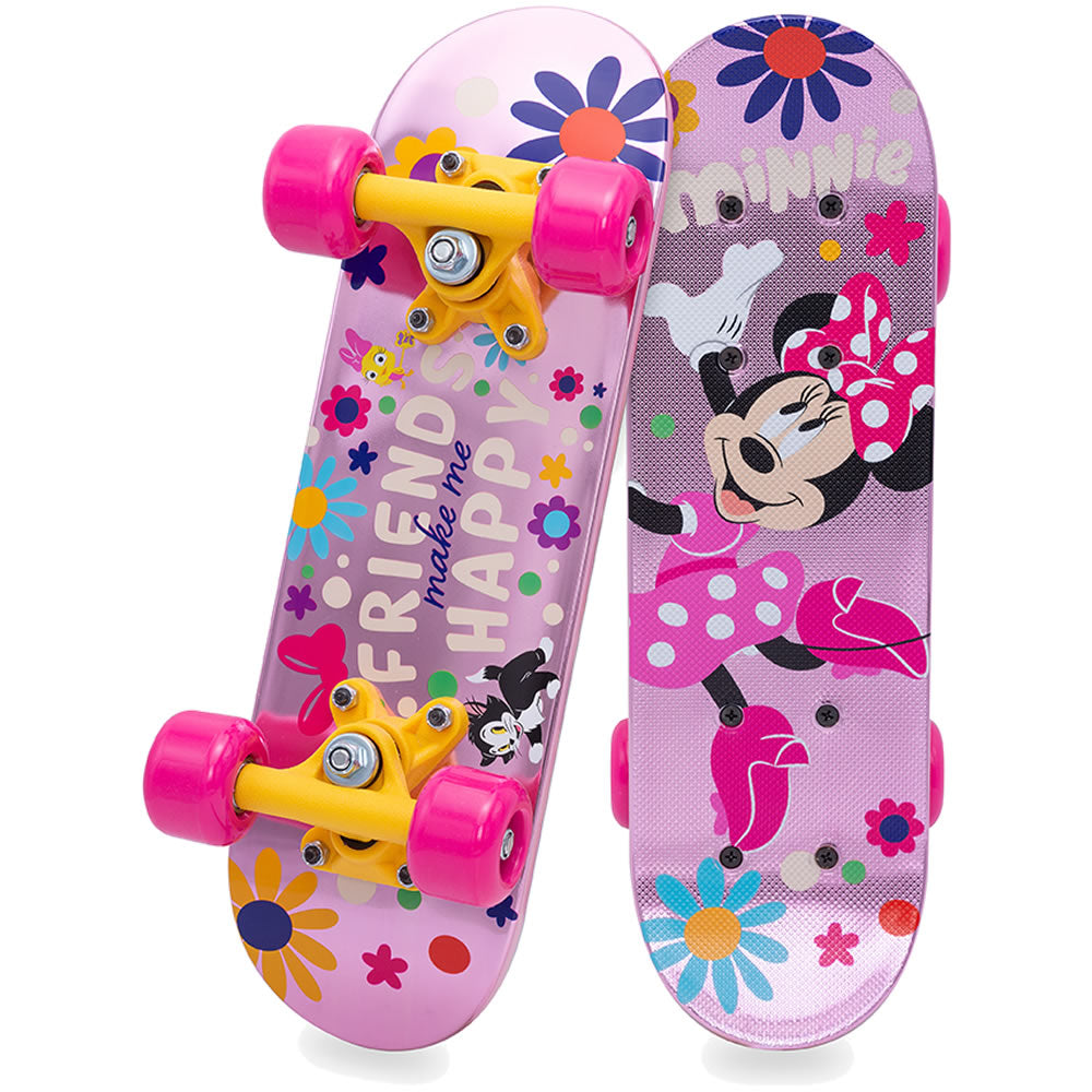 Disney Minnie Maus Skateboard 42 cm – Rosa Kinder-Skateboard