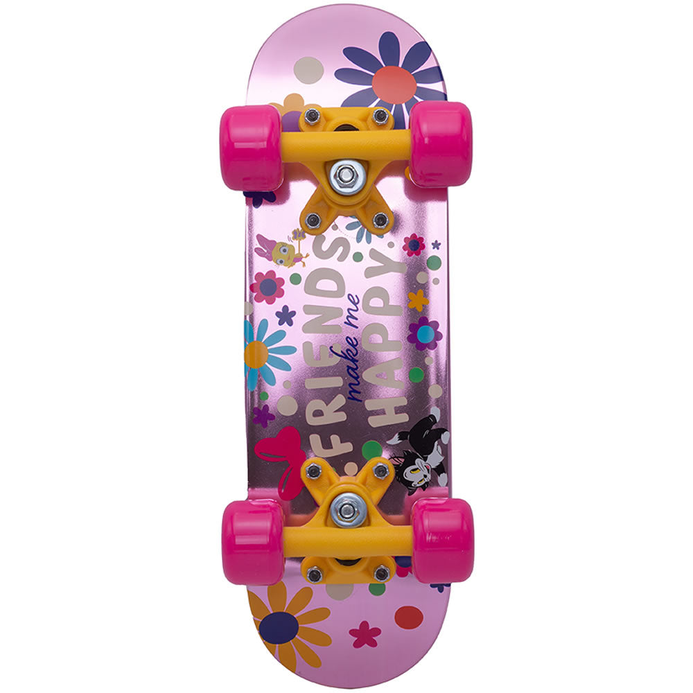 Disney Minnie Maus Skateboard 42 cm – Rosa Kinder-Skateboard