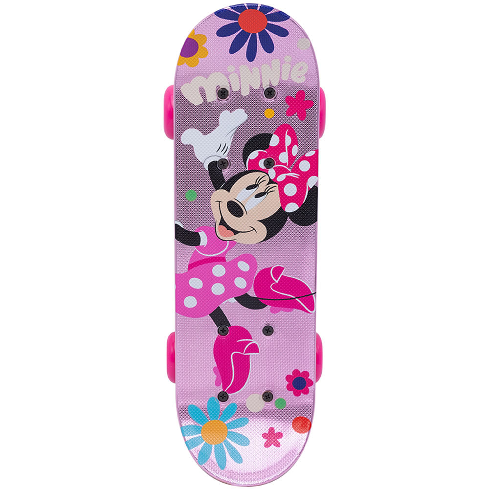 Disney Minnie Maus Skateboard 42 cm – Rosa Kinder-Skateboard