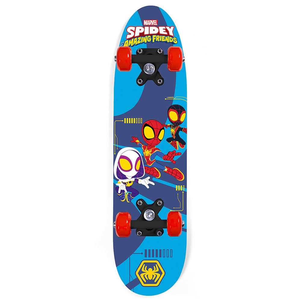 Spider-Man Skateboard 61 cm – Kinder Holz Skateboard 24 Zoll Funboard
