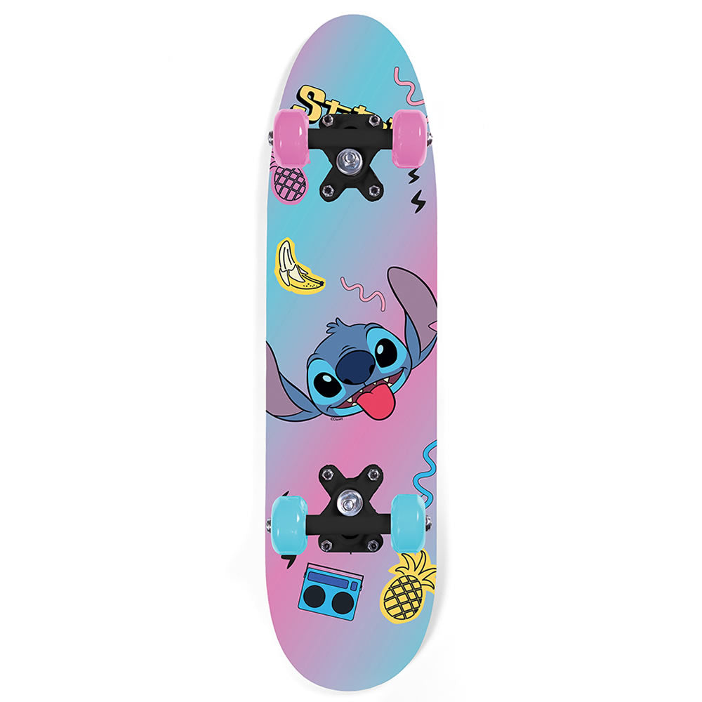 Stitch Skateboard 61 cm – Kinder Holz Skateboard 24 Zoll Funboard