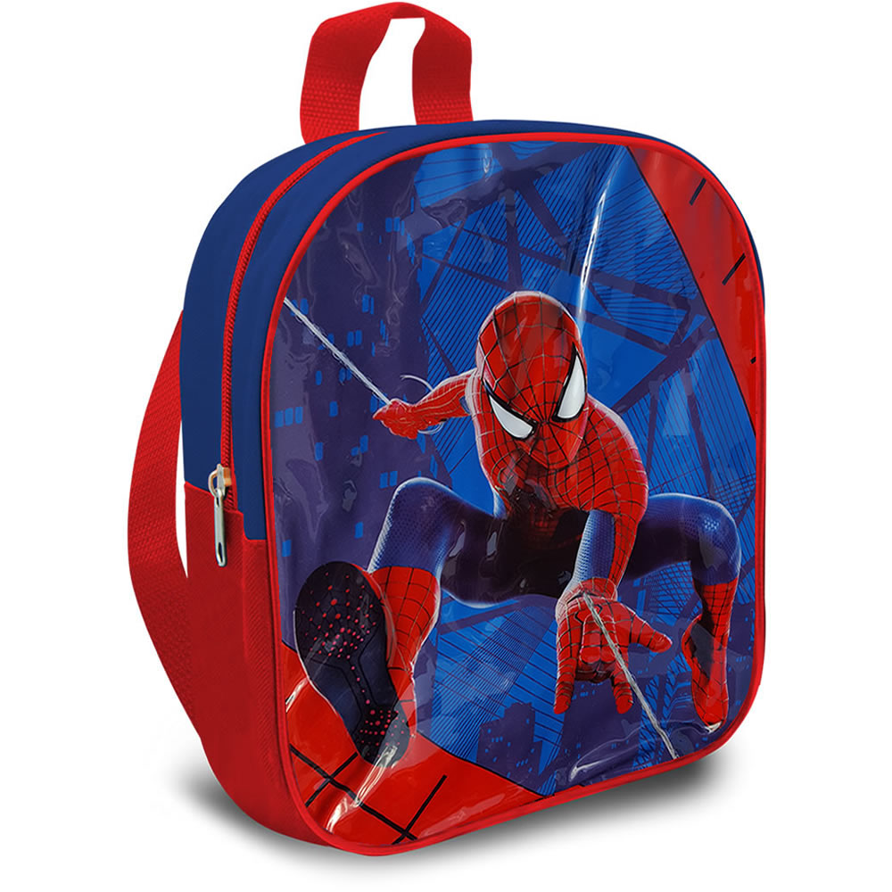 Marvel Spider-Man Kinderrucksack 25 cm – Kindergartenrucksack Rot Blau