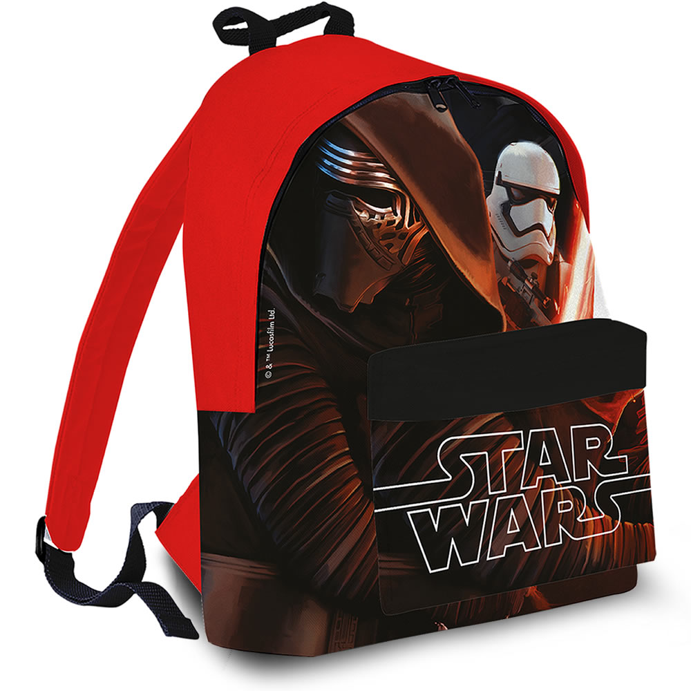 Star Wars Schulrucksack 40 cm Kylo Ren Stormtrooper Rot Schwarz