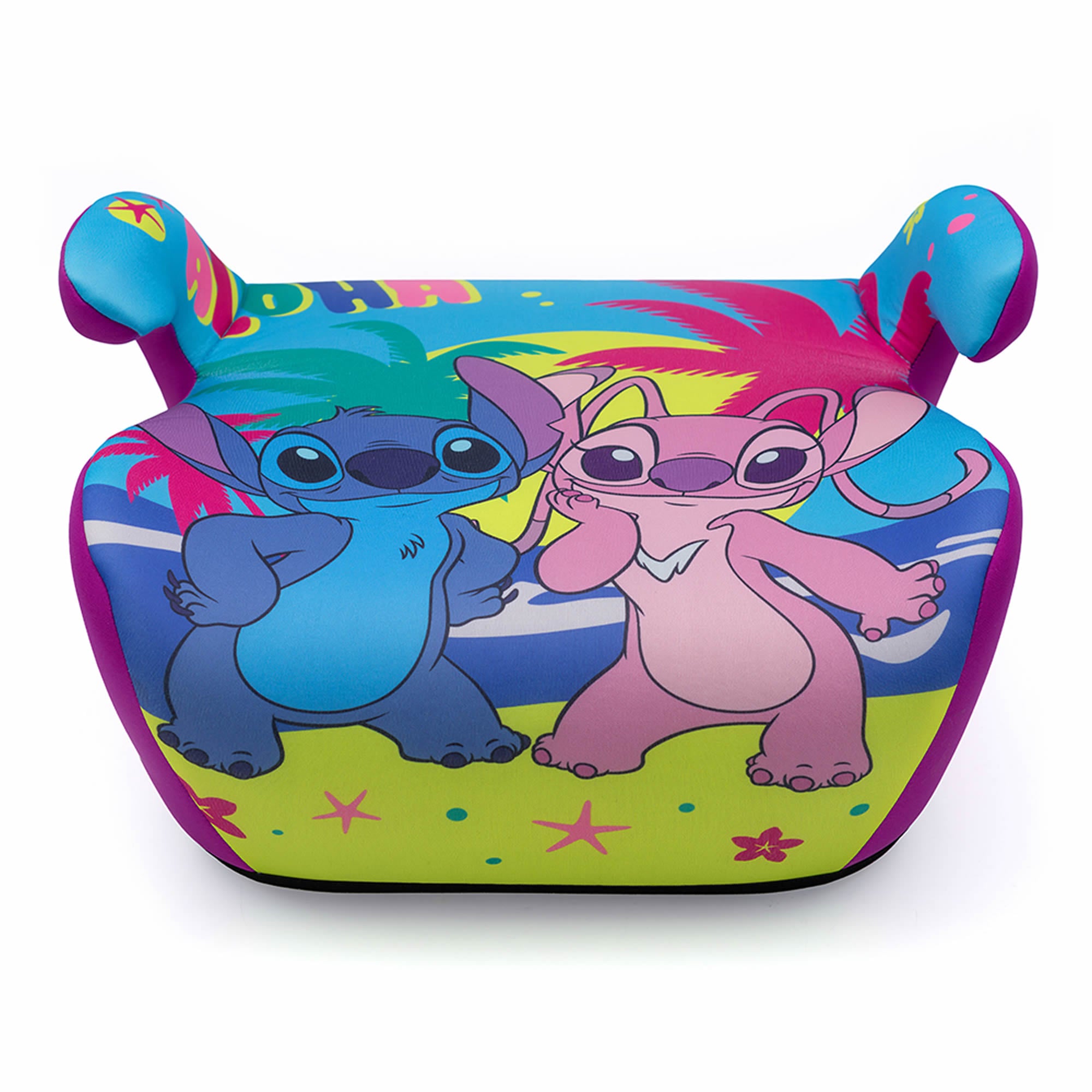 Disney Stitch Sitzerhöhung 125–150 cm | ECE R129 i-Size | Kinder Autositz Booster Seat