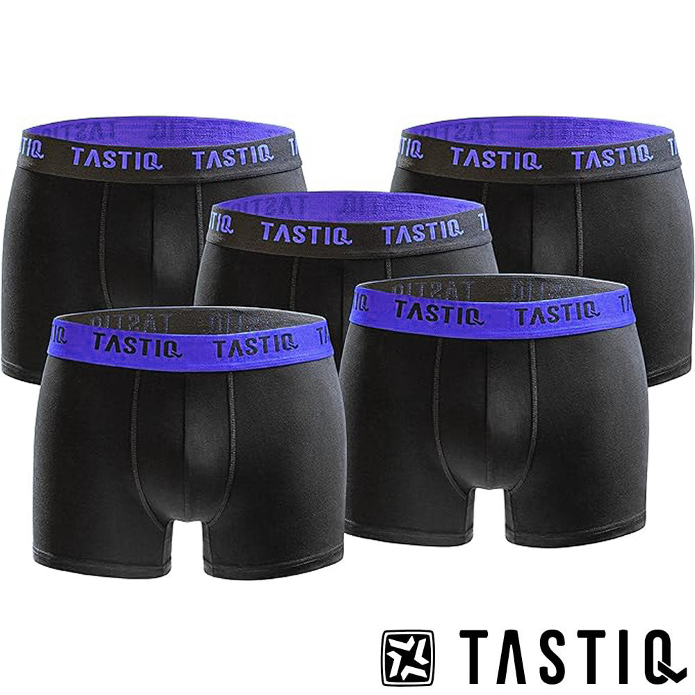 TASTIQ Boxershorts Herren Unterhose 5er Pack in Geschenkbox (S-XXL)