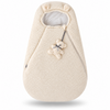 Knirpsenland MIU-MIO Teddy Baby Fußsack Beige – für Babyschale & Kinderwagen