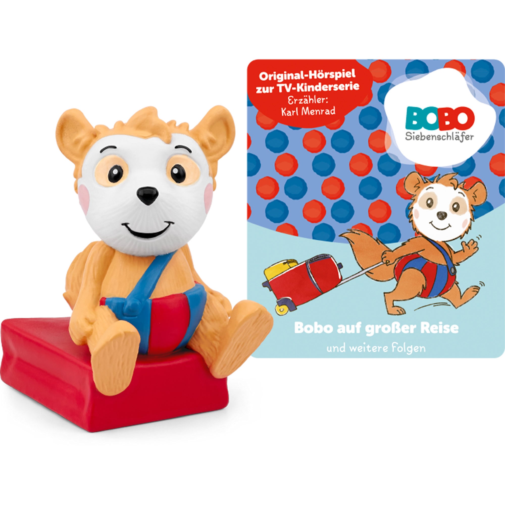 Tonies Hörfigur – Bobo Siebenschläfer: Bobo auf großer Reise & weitere Folgen (Neuauflage)