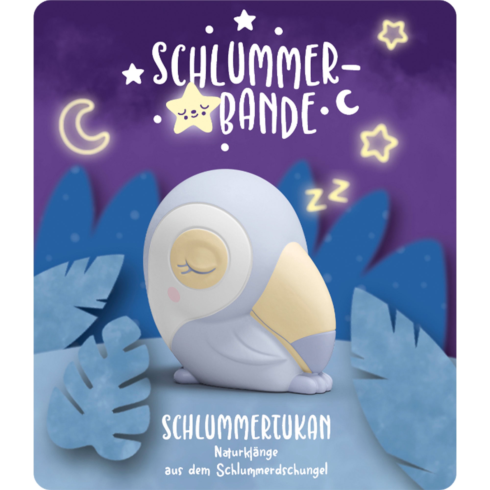 Tonies Hörfigur – Schlummerbande: Schlummertukan – Naturklänge aus dem Schlummerdschungel