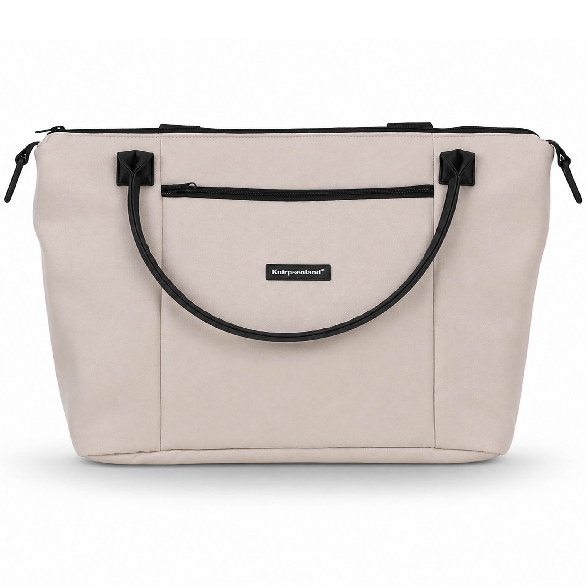 Knirpsenland Marbella Duo Beige – Premium Zwillingskinderwagen mit 2 Babywannen & 2 Sportsitzen