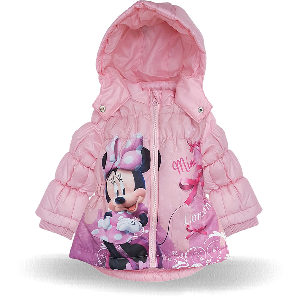 Minnie Maus Baby Winterjacke Parka Mädchenjacke Disney