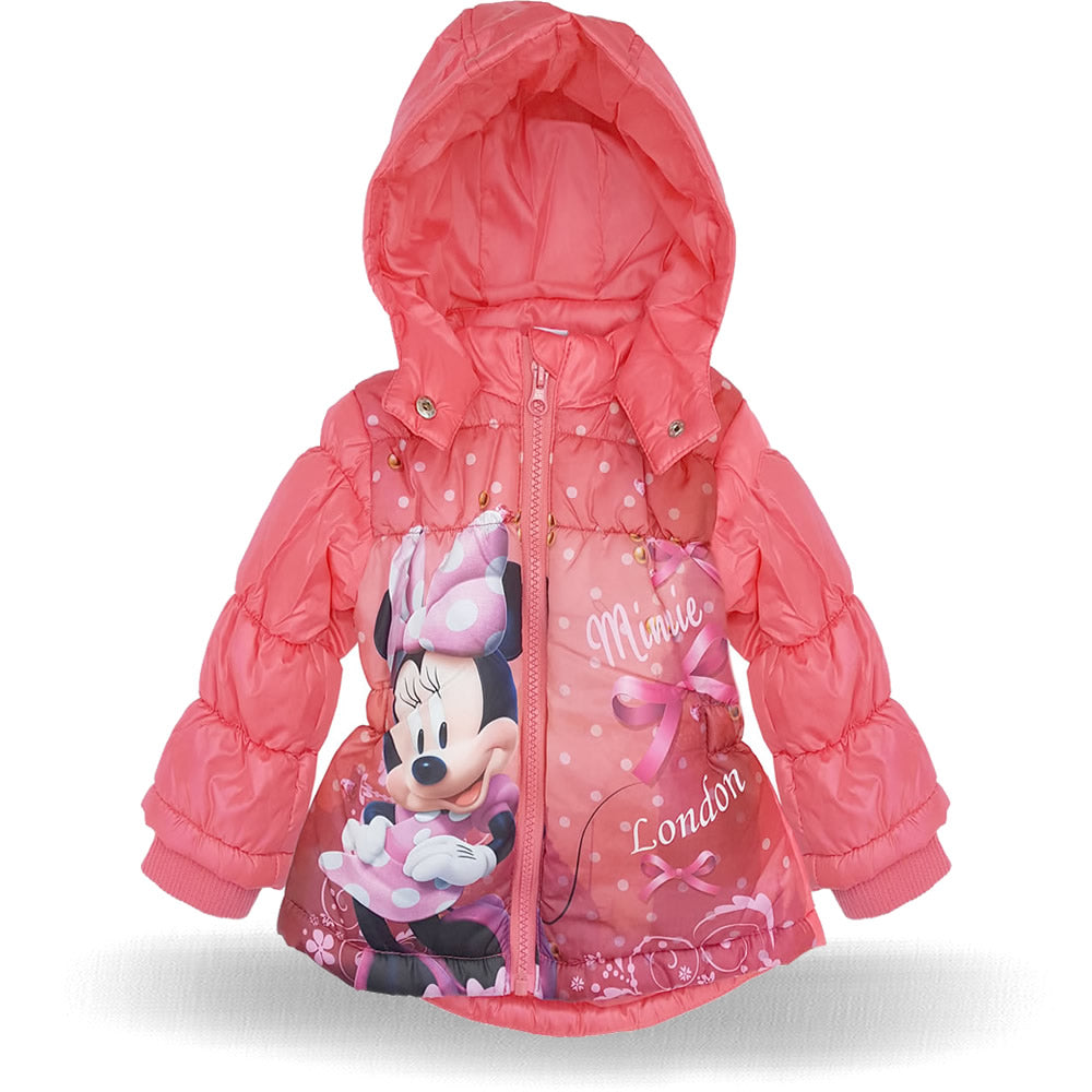 Minnie Maus Baby Winterjacke Parka Mädchenjacke Disney