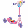 Disney Princess 3-Rad Kinder Roller – Mädchen Scooter Rosa & Lila | Cinderella, Ariel & Aurora