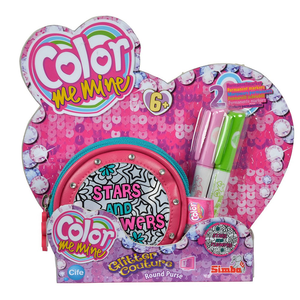 Simba Color Me Mine Geldbeutel Glitter zum Bemalen