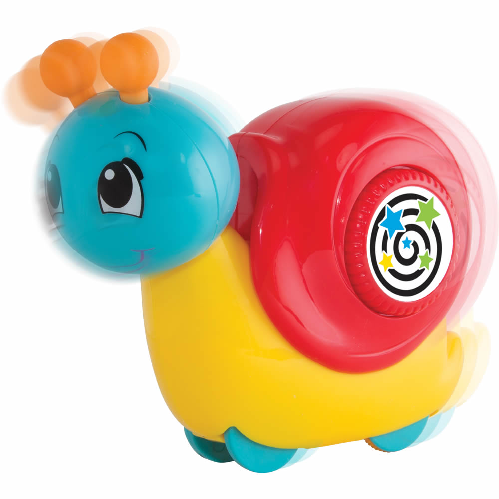 ABC Press 'N Go Schnecke Motorikspielzeug 14 cm Simba