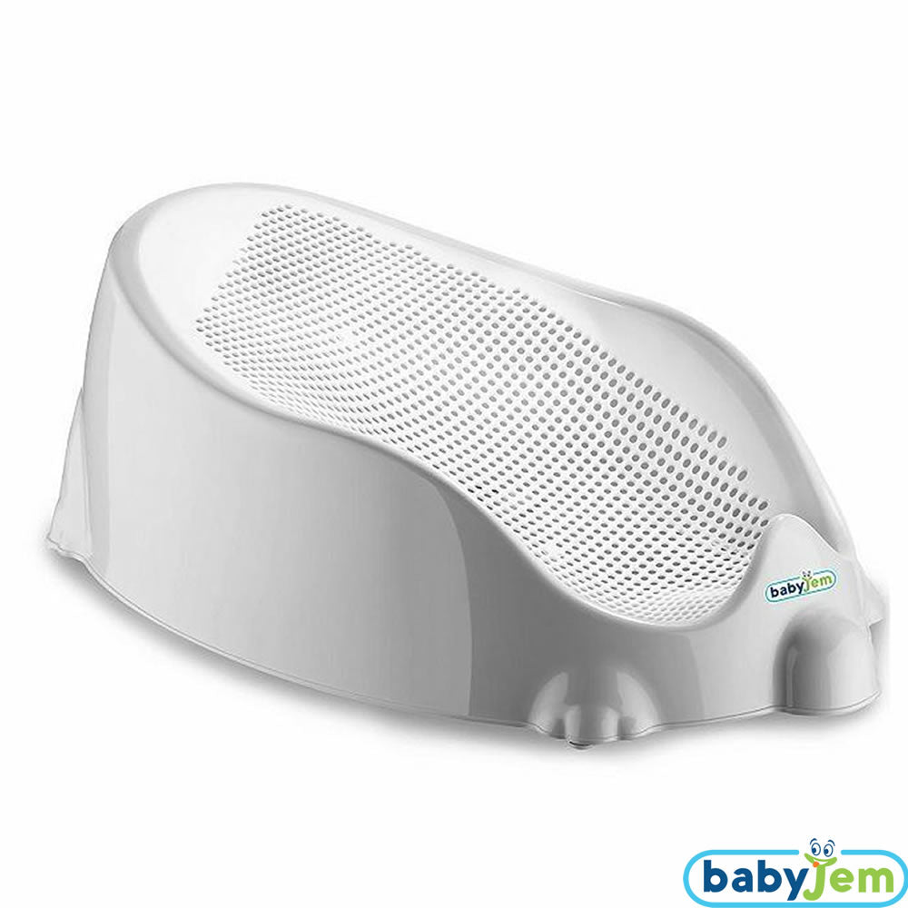 BabyJem Soft Baby Badesitz Badewannensitz Grau