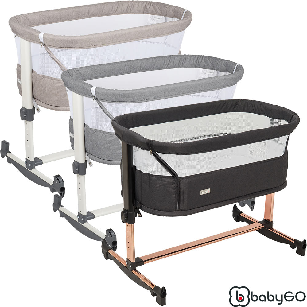 BabyGo Beistellbett Vivaldi Babybett Reisebett Wiege