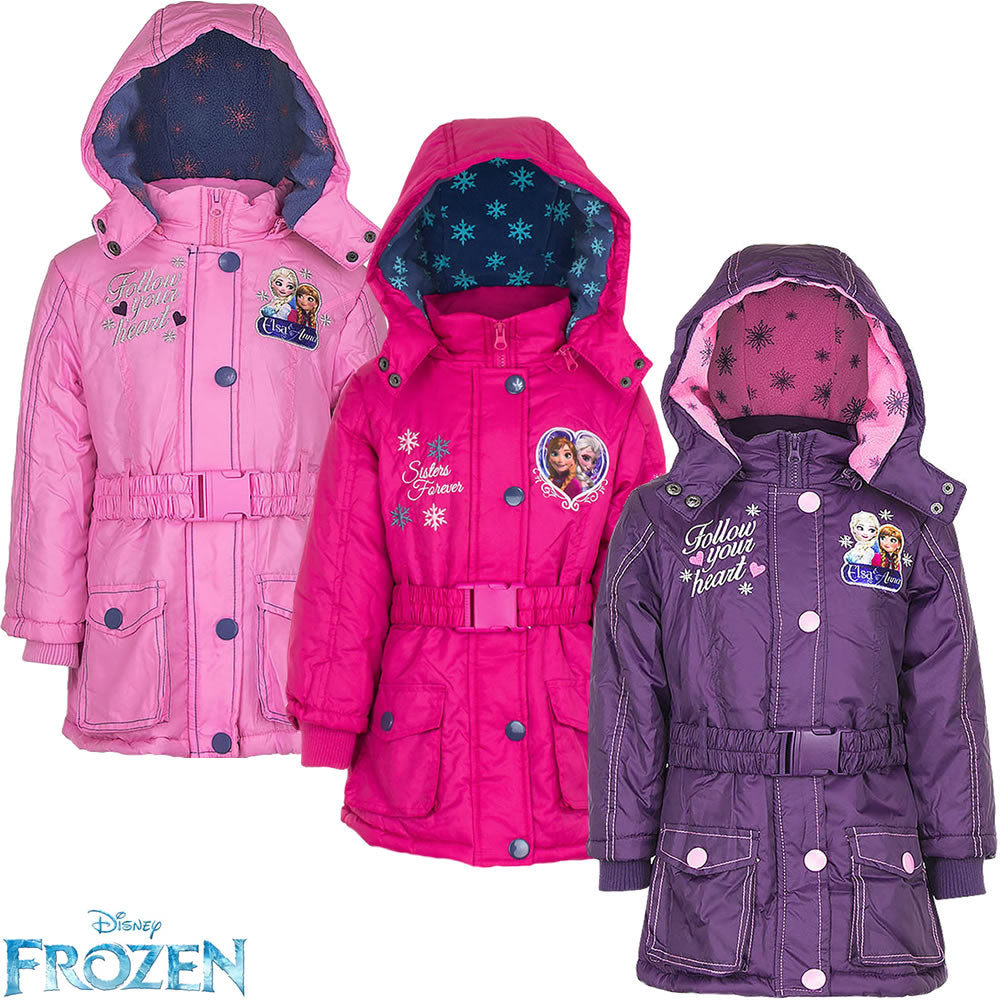 Frozen Winterjacke Mantel Kinder Jacke Disney