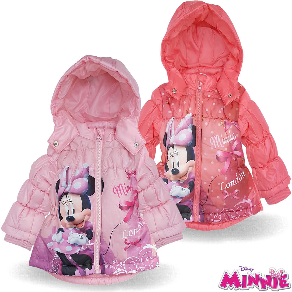 Minnie Maus Baby Winterjacke Parka Mädchenjacke Disney