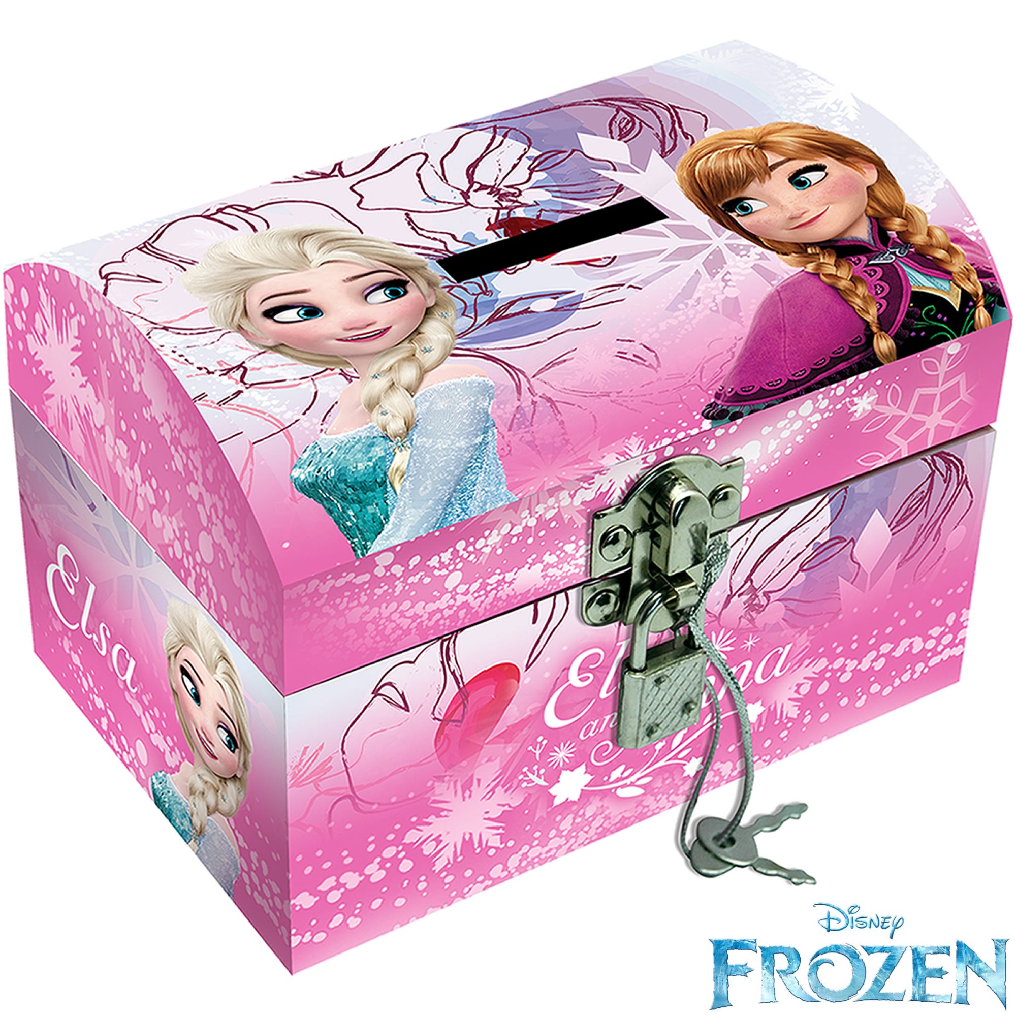 Frozen Spardose Spartruhe Anna Elsa Disney