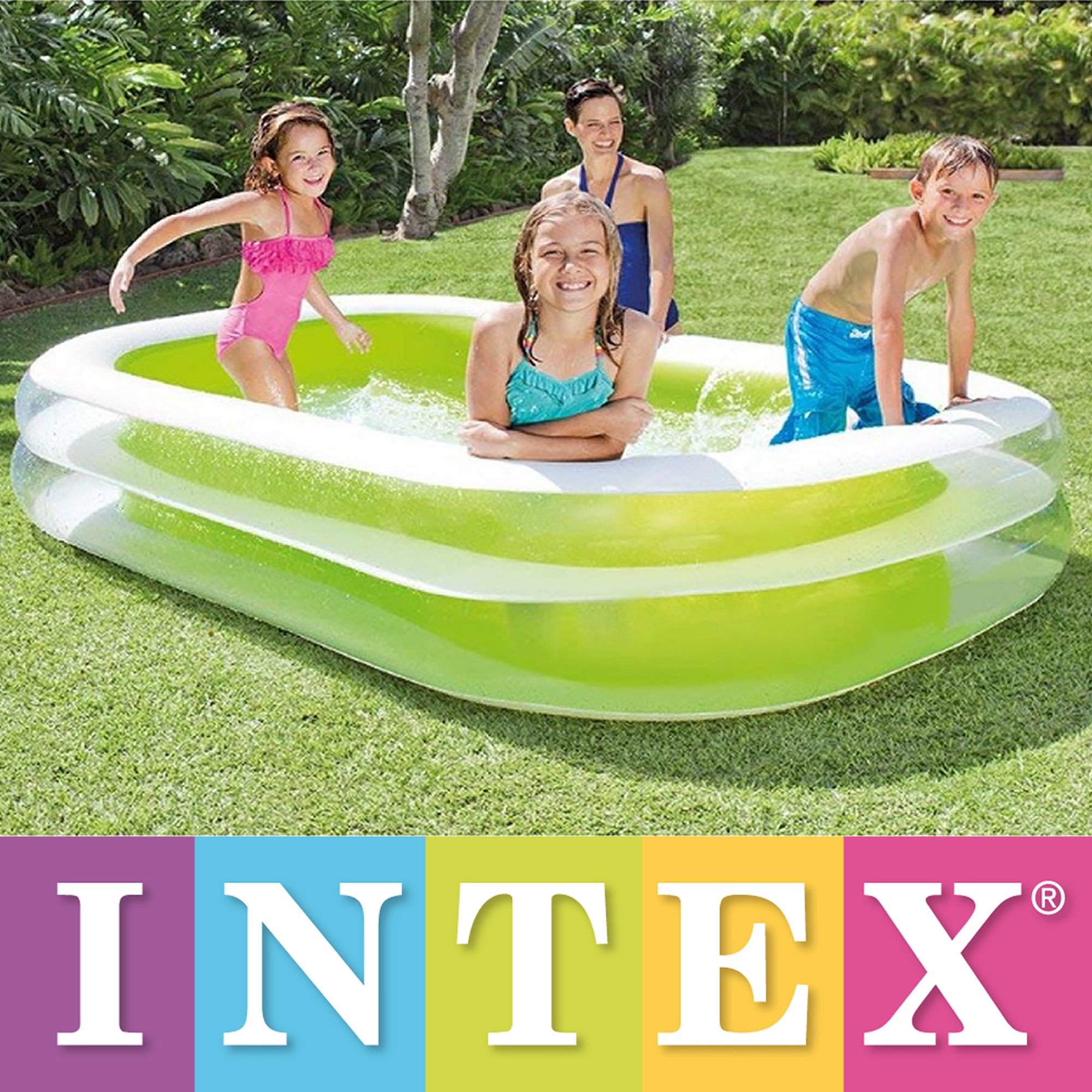 INTEX Swim Center family pool pool children's pool 262x175x56 cm