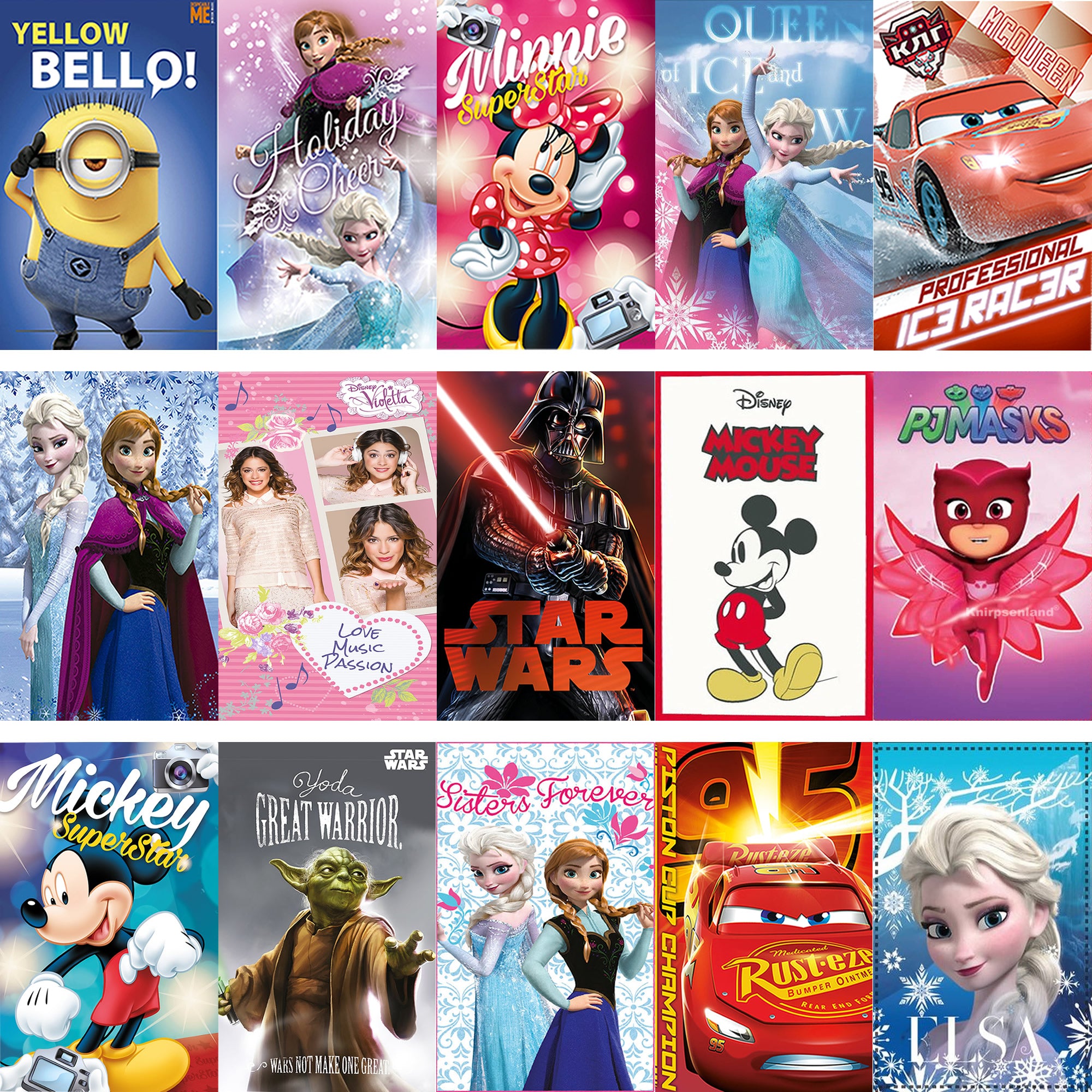 Disney Kinder Fleece Decke Kuscheldecke 100 x 150 cm
