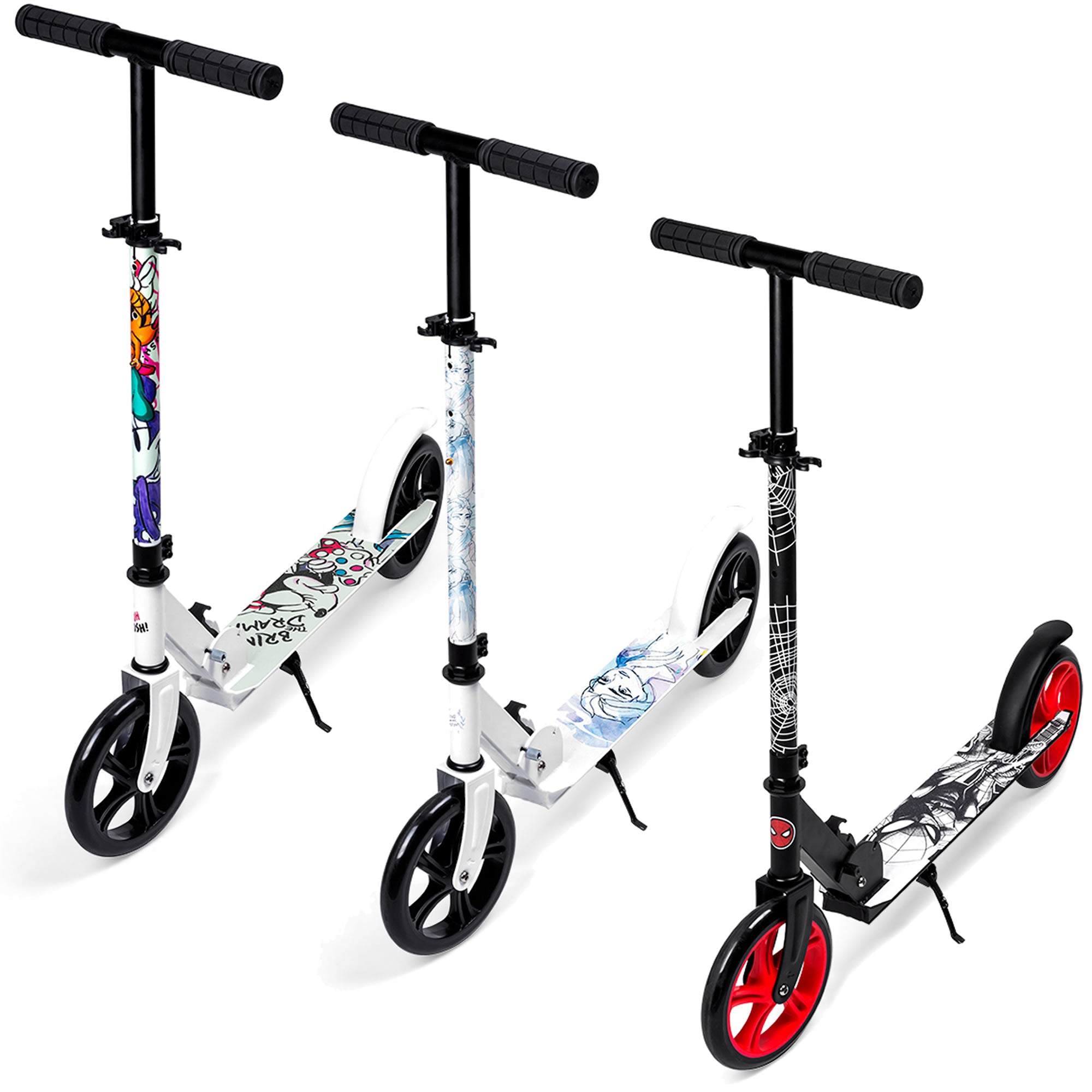 Roller Scooter Klappbar Cityroller Junge Mädchen 200 mm