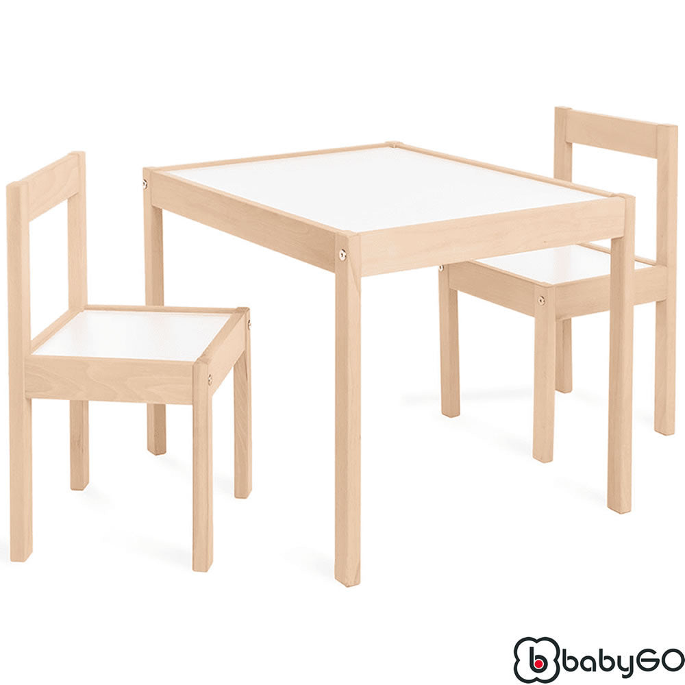 BabyGo children's wooden seating group children's seating group table seating group