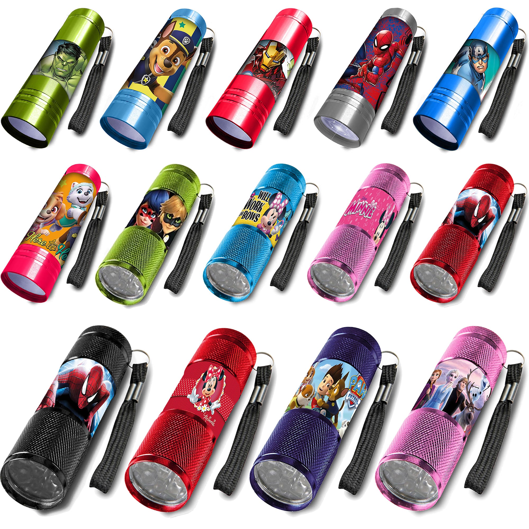 Disney children's LED flashlight aluminum