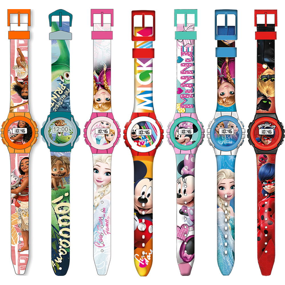 Kinder Uhr Armbanduhr Digital Disney